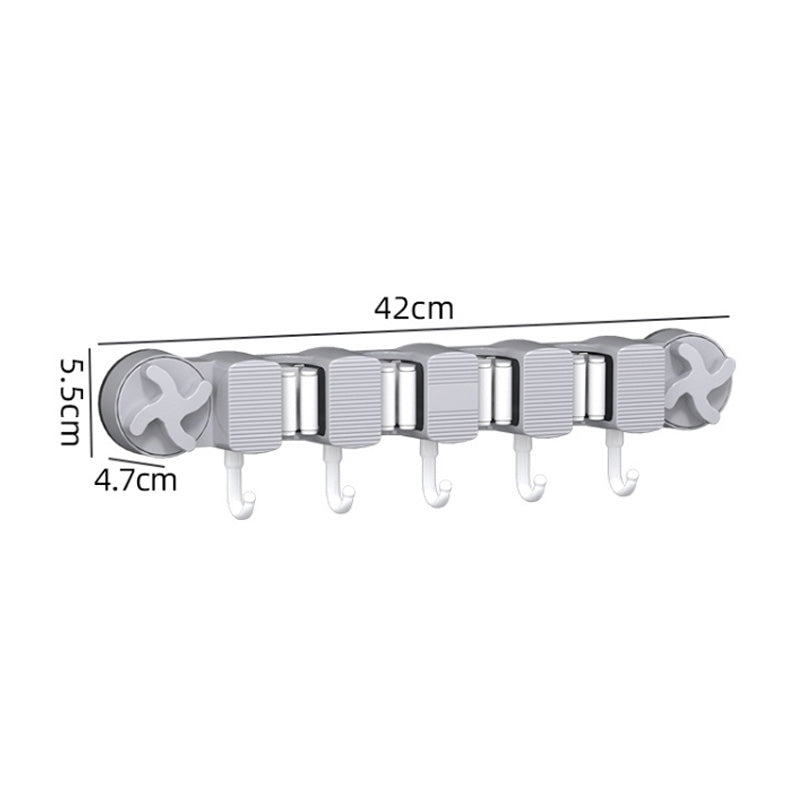 🧹✨Bohrfreier Saugnapf-Mopphalter für das Badezimmer