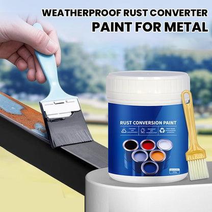 🛡️Wetterfeste Rostumwandlungsfarbe für Metall🍃