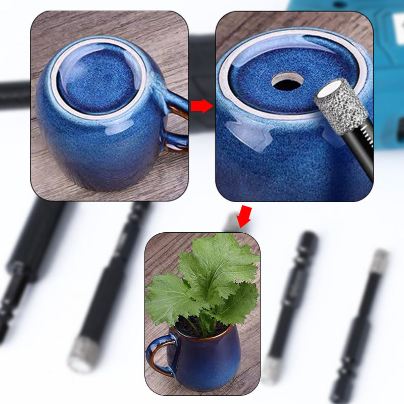 🔥🔥HEIßER SALE 50% RABATT🔥🔥Sechskantschaft-Bohrer für Marmor/Fliesen/Stein🛠️