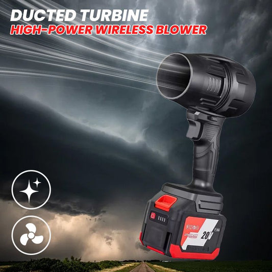 🌪️Drahtloses Hochleistungsgebläse mit Ducted Turbine