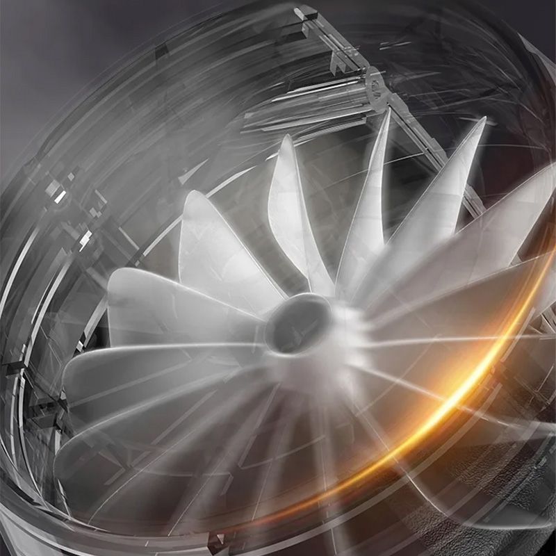 🌪️Drahtloses Hochleistungsgebläse mit Ducted Turbine