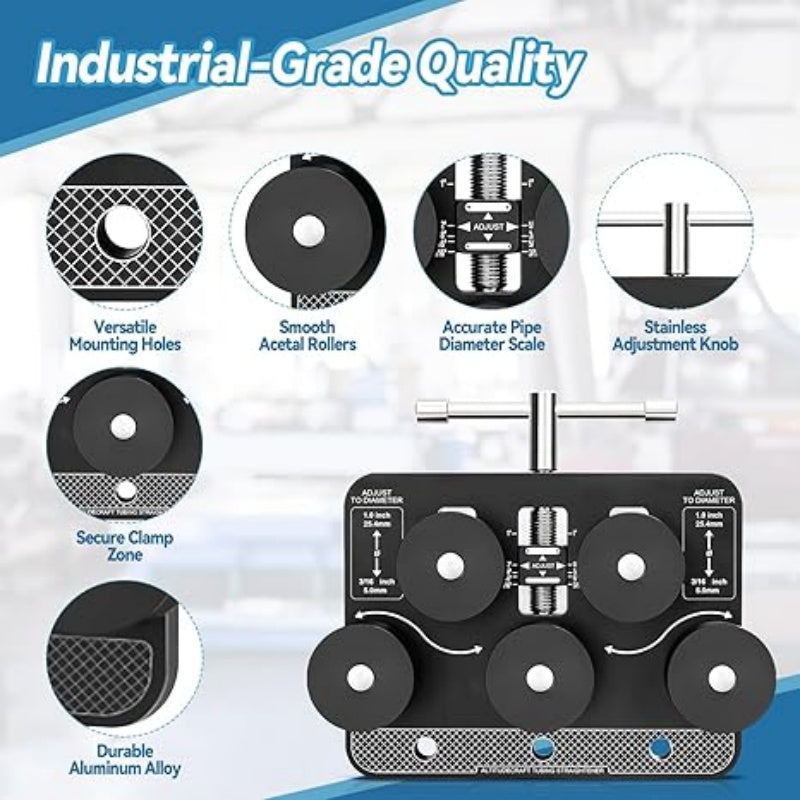 🔥Verkauf zum Selbstkostenpreis🔥Bremskraftstoffleitungs-Rohrbegradiger für 3/16„ - 1.0“ Durchmesser