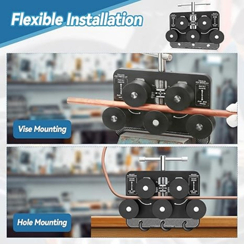 🔥Verkauf zum Selbstkostenpreis🔥Bremskraftstoffleitungs-Rohrbegradiger für 3/16„ - 1.0“ Durchmesser