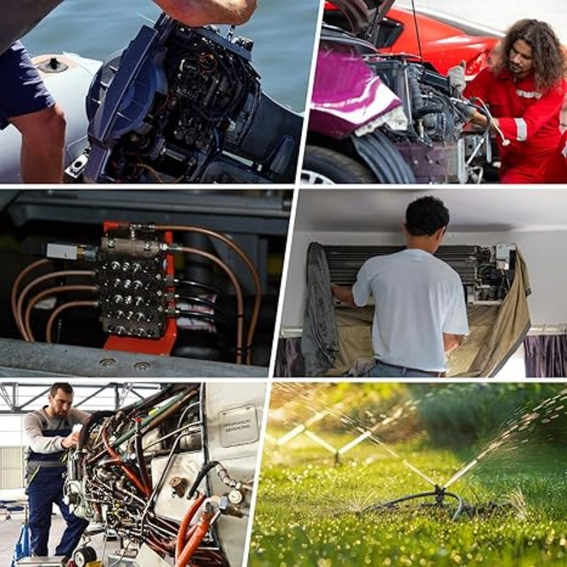 🔥Verkauf zum Selbstkostenpreis🔥Bremskraftstoffleitungs-Rohrbegradiger für 3/16„ - 1.0“ Durchmesser