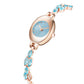 💝Geschenke für Frauen im Jahr 2025🥰 ⌚Farbiger Zirkon-Armbanduhr für Frauen