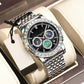 🎁Verkauf 50% RABATT⏳Luxus Stahl Quarzuhr für Herren⌚