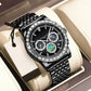 🎁Verkauf 50% RABATT⏳Luxus Stahl Quarzuhr für Herren⌚