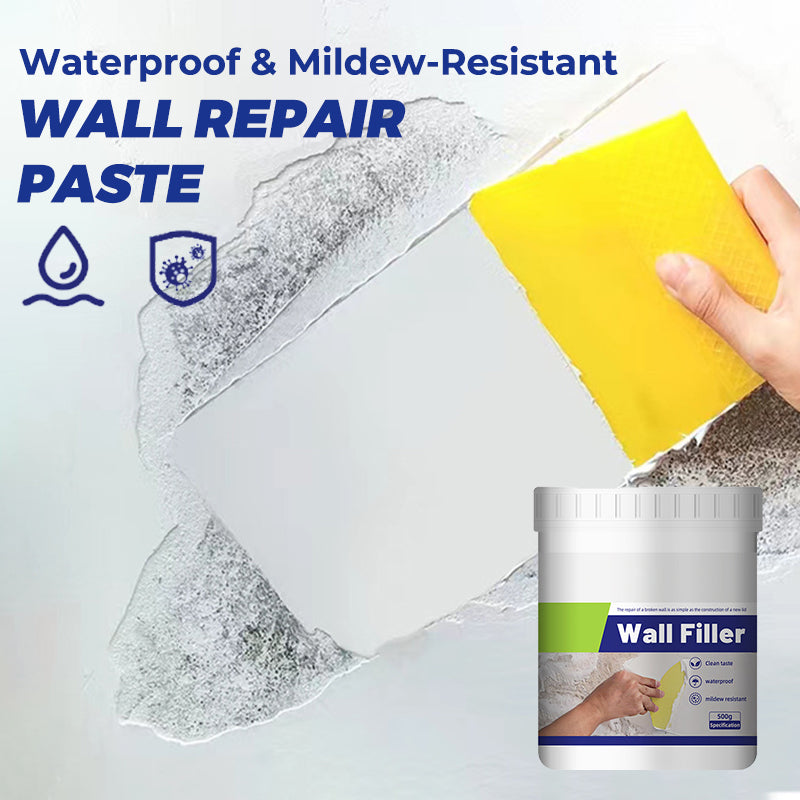🛡️🌿Limited Time Offer: Buy 3 Get 1 Free💧🧼 Waterproof & Mold-Resistant Wall Repair Paste - Effective Water Resistance, Mold Endurance, The Ideal Choice for Wall Repair!