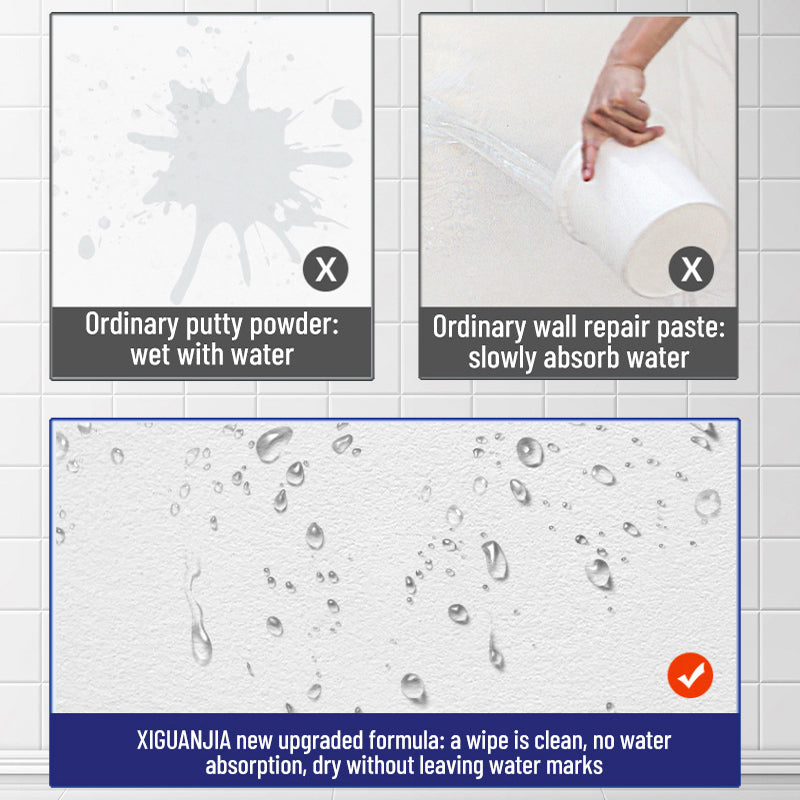 🛡️🌿Limited Time Offer: Buy 3 Get 1 Free💧🧼 Waterproof & Mold-Resistant Wall Repair Paste - Effective Water Resistance, Mold Endurance, The Ideal Choice for Wall Repair!