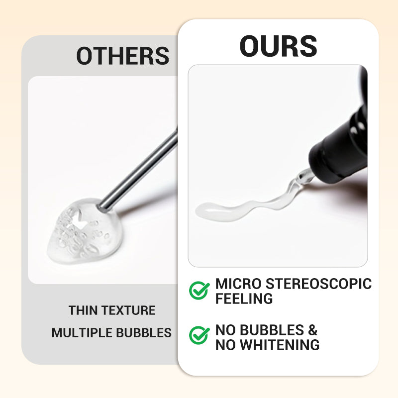 📣Limitierte Aktion: Kauf 3, erhalte 3 gratis💅 Durchsichtiger Nagelkleber mit Präzisionsapplikator