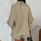 🎁2025 Neu eingetroffen - 50% OFF🎁Lässiges Damen-Set aus Reverstop und Shorts mit hoher Taille