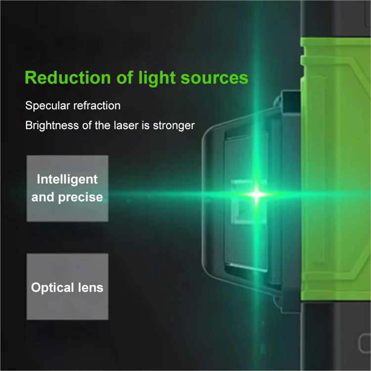 ⏳Begrenzte Zeit 50% Rabatt💥🧰Infrarot-Laserwasserwaage mit grünem Licht für Präzisionsarbeiten