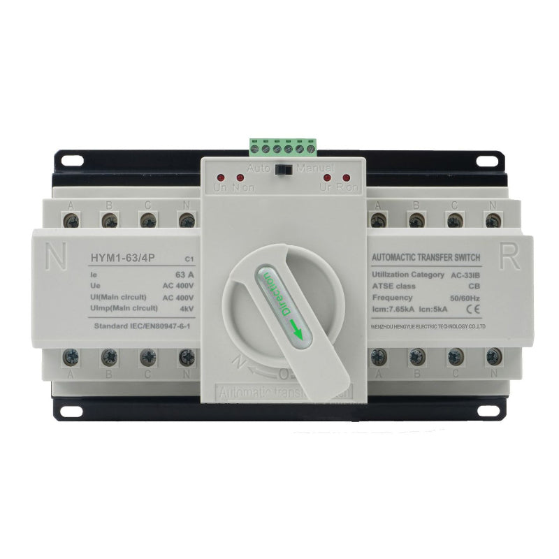220V Dual Power Automatic Transfer Toggle Control Switch