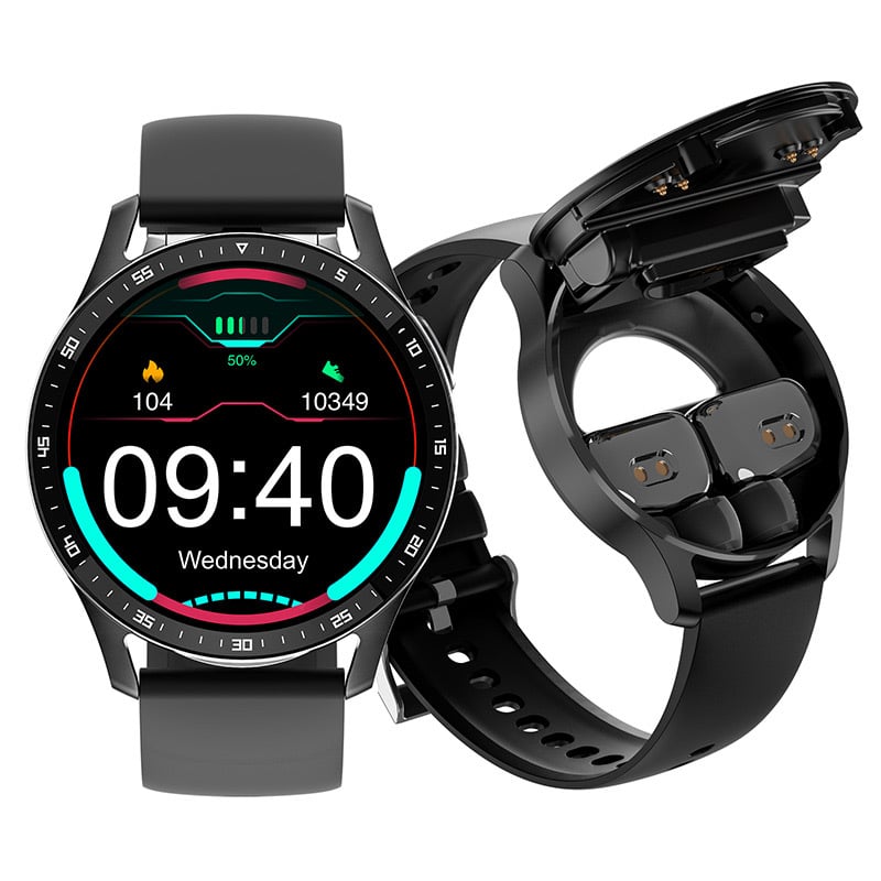 🔥2025 Limited hot sale🔥 2 in 1 SmartWatch mit Bluetooth Kopfhörer