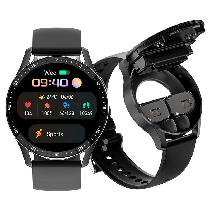 🔥2025 Limited hot sale🔥 2 in 1 SmartWatch mit Bluetooth Kopfhörer