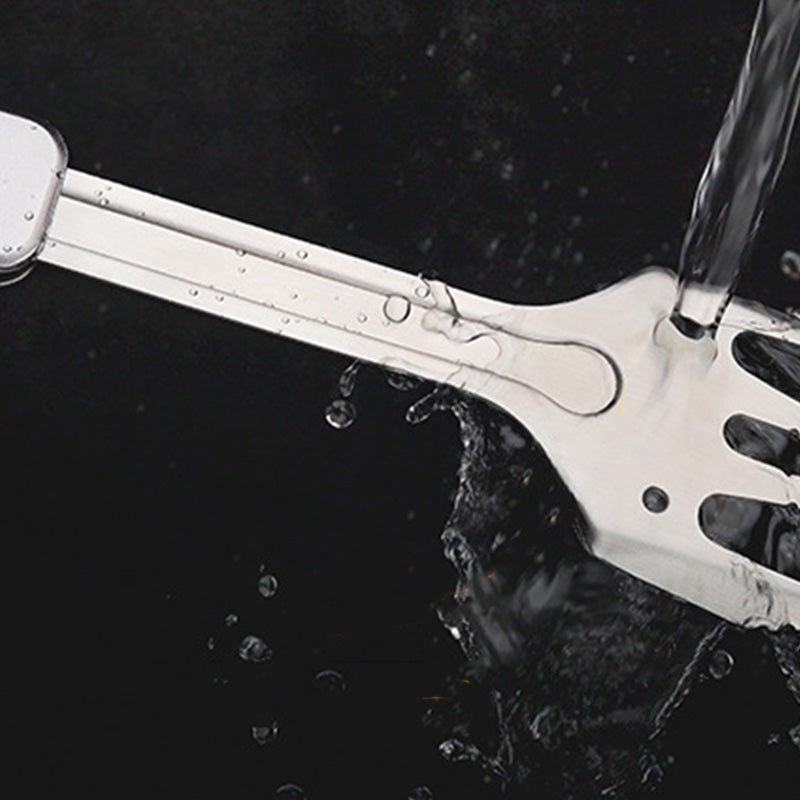 🔥Heißer Verkauf🥓3-in-1 Camping BBQ Grill Utensilien Home Gabel Spatel Clip（✈️Kostenloser Versand）