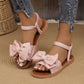 👡🌸Women's Fashion Bow Flat Sandals - 59% OFF for Goddess Day! Elegantes Design🌸Komfortabel tragen, Sommer Essential!