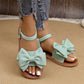 👡🌸Women's Fashion Bow Flat Sandals - 59% OFF for Goddess Day! Elegantes Design🌸Komfortabel tragen, Sommer Essential!