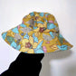 🌞Sommer Begrenzte Zeit 59% Rabatt! 👒Women's Floral Print Bucket Sun Hat mit Maske