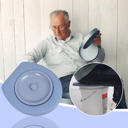 Ergonomischer Toilettensitz für Eimertoiletten für Senioren