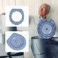 Ergonomischer Toilettensitz für Eimertoiletten für Senioren