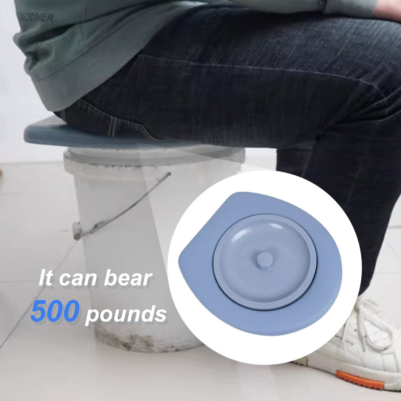 Ergonomischer Toilettensitz für Eimertoiletten für Senioren