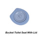 Ergonomischer Toilettensitz für Eimertoiletten für Senioren