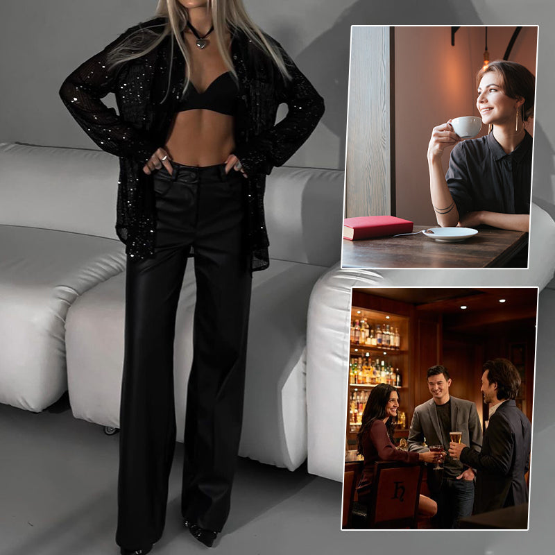 🌟 Glitzernde Lame-Shirt-Kollektion Sechs Farben verfügbar✨ mache dich mit jedem Stück zum Mittelpunkt der Party!