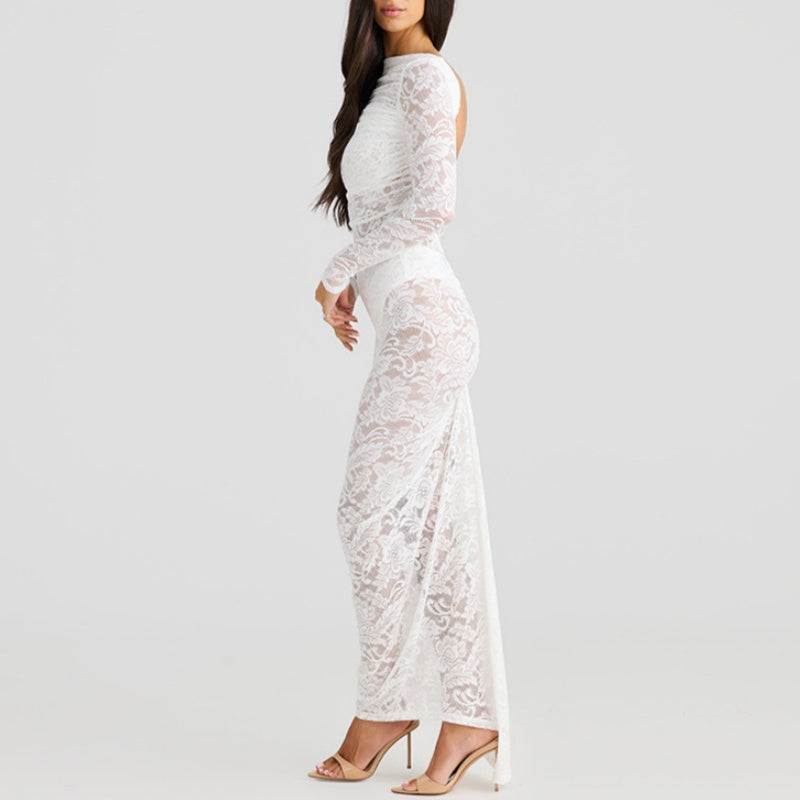 🌹👗Limited Time 50% OFF🔥Sexy rückenfreies Maxikleid aus Spitze