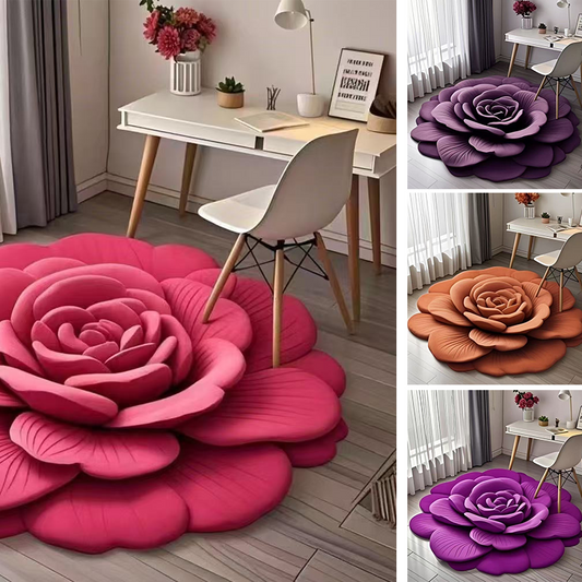 🌸Floral Plüsch & Kieselgur Bodenmatte-Firewalky