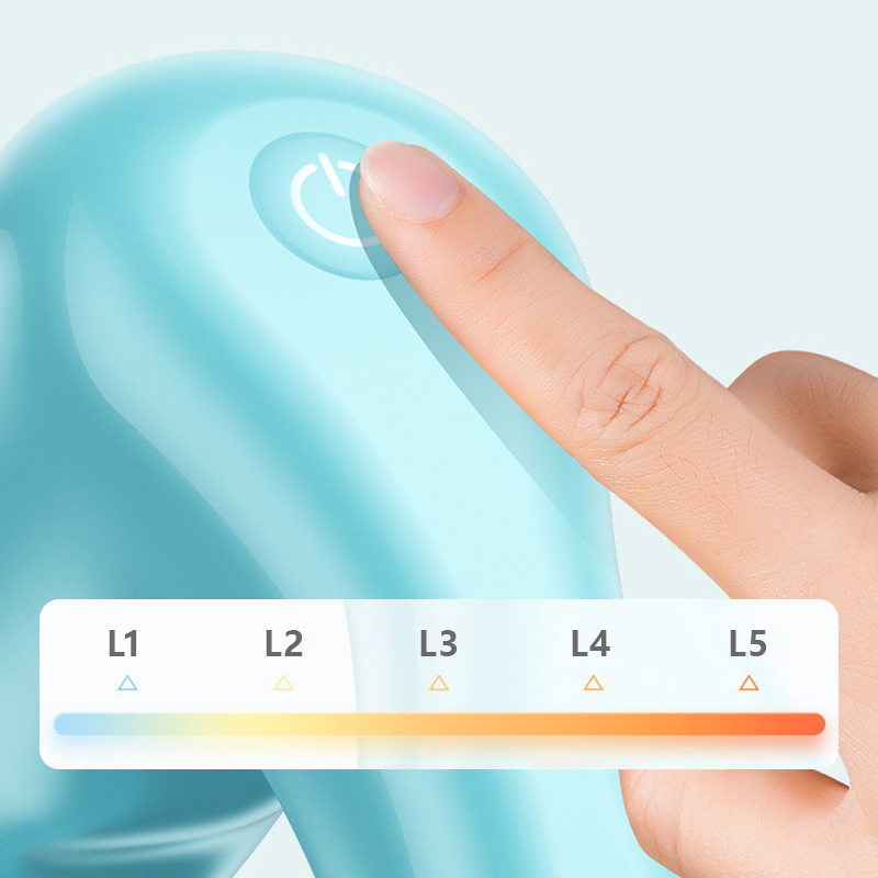 5-stufiges Handmassagegerät mit Ring und verstellbarem Gurt