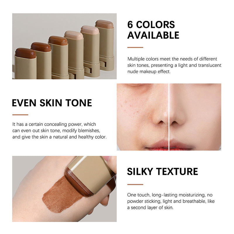 💖Kaufe 1 und erhalte 1 gratis🥰Feuchtigkeitsspendender und aufhellender Essential Foundation Stick