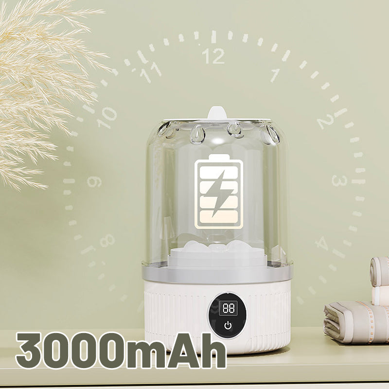 ⏳Begrenzte Zeit 50% Rabatt💥Mini-Waschmaschine mit kabelloser Ladefunktion