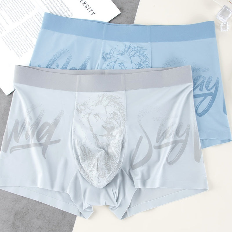 🩲❄️Kaufen Sie 1 und erhalten Sie 2 gratis🌞 Atmungsaktive Herren-Sommer-Boxershorts - leicht und atmungsaktiv, bequeme Passform, unverzichtbar im Sommer!