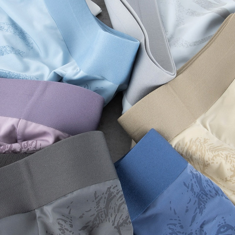 🩲❄️Kaufen Sie 1 und erhalten Sie 2 gratis🌞 Atmungsaktive Herren-Sommer-Boxershorts - leicht und atmungsaktiv, bequeme Passform, unverzichtbar im Sommer!