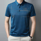 👔 Men's Handsome Polo Shirt-Buy 3 Get 1 Free👕Herren lockeres, kühles und atmungsaktives Hemd mit Kragen