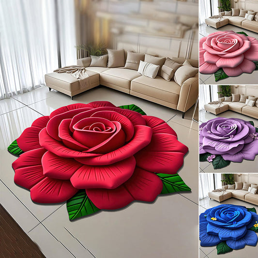 🌺Floral Plüsch & Kieselgur Bodenmatte-Firewalky