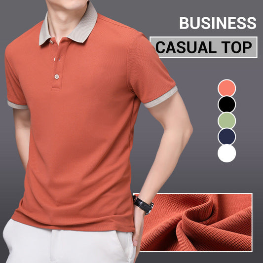 Klassisches, vielseitiges Business-Casual-Oberteil für Männer