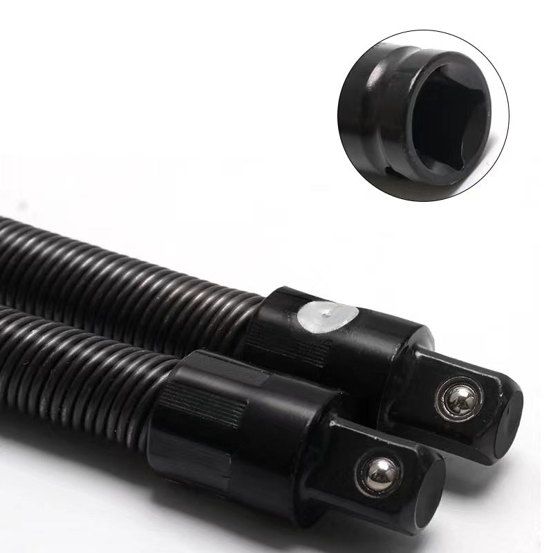 🔧🌀 Flexible 1/2-Zoll-Steckschlüsselverlängerung! Bewältigen Sie enge Stellen in Sekundenschnelle🔩🚗