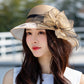 🌞2025 Summer New👒Elegant Wide Brim Flower UV Protective Hat