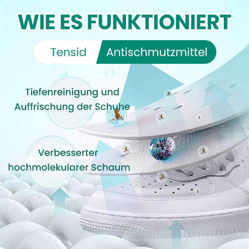 👟🔥Kaufe 2 und erhalte 1 gratis 🔥Multifunktionaler, effektiver und milder Schuhrreiniger