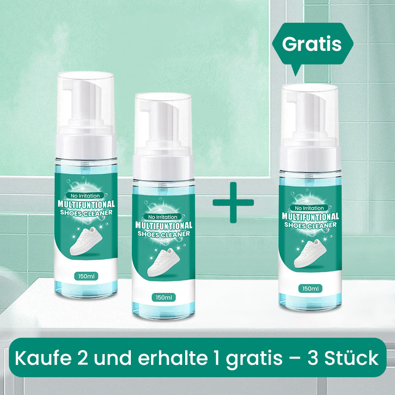 👟🔥Kaufe 2 und erhalte 1 gratis 🔥Multifunktionaler, effektiver und milder Schuhrreiniger