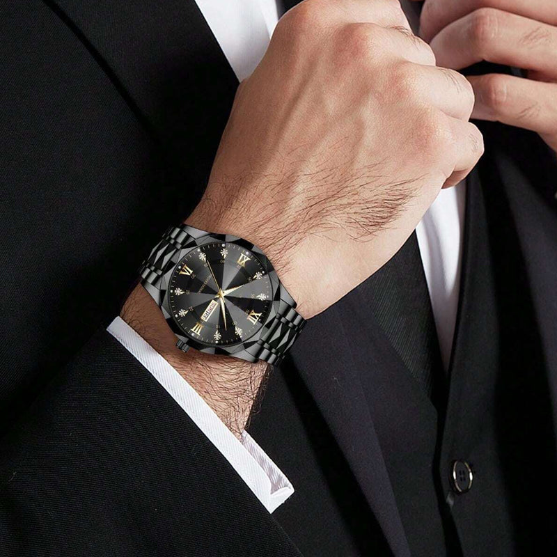 💎Luxuriöse wasserdichte analoge Quarzuhren für Herren⌚