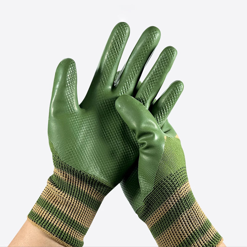 💥Gummibeschichtete Arbeitshandschuhe mit Strickbund