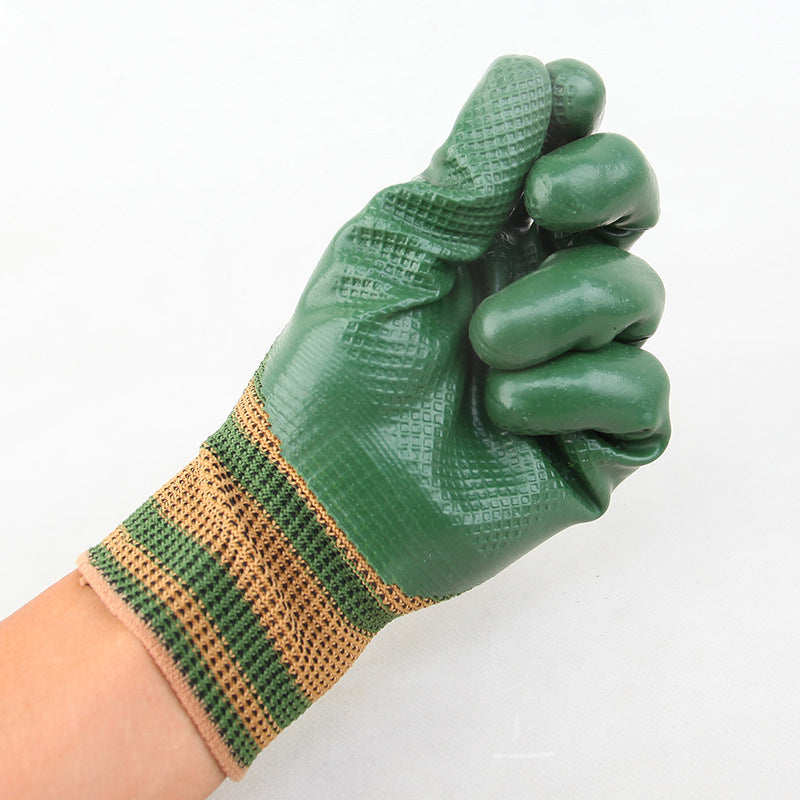 💥Gummibeschichtete Arbeitshandschuhe mit Strickbund