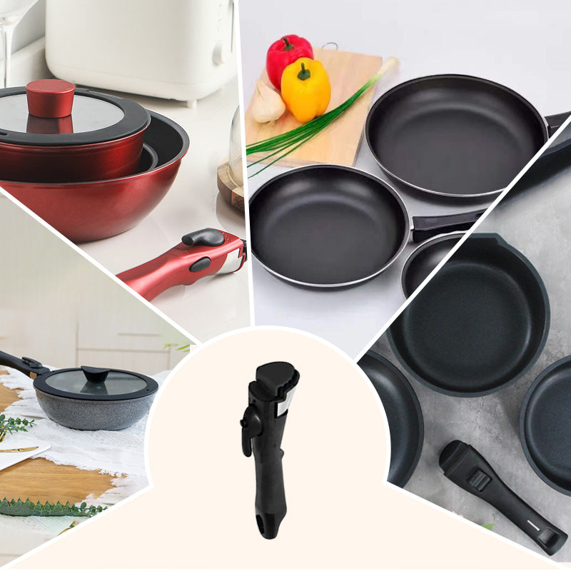 Universeller abnehmbarer Griff für Töpfe und Pfannen