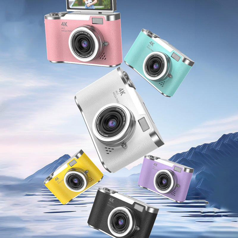 🌈4K HD Flip-Screen Digitalkamera📸