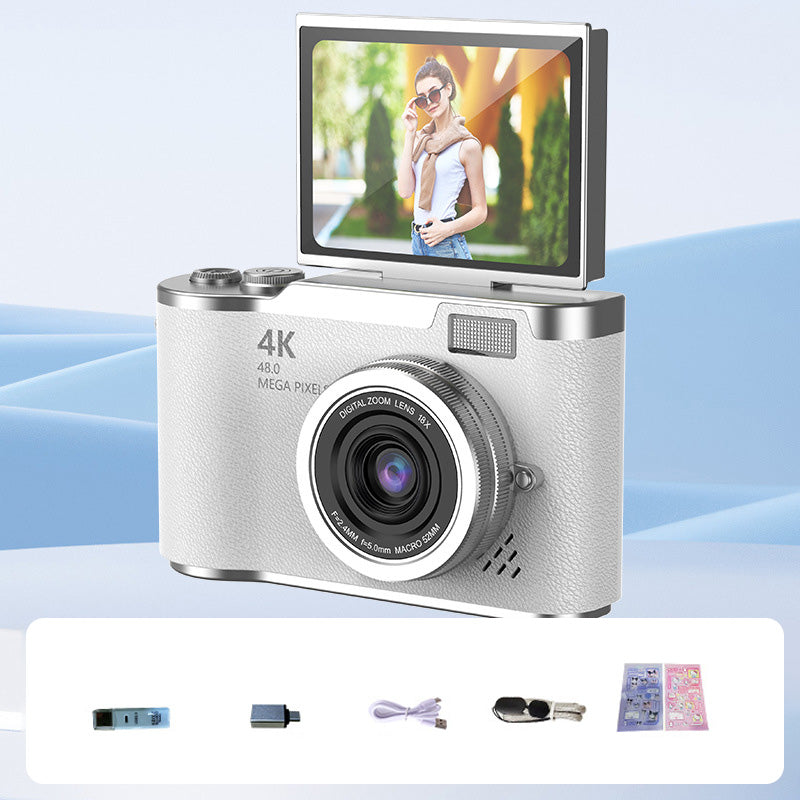 🌈4K HD Flip-Screen Digitalkamera📸
