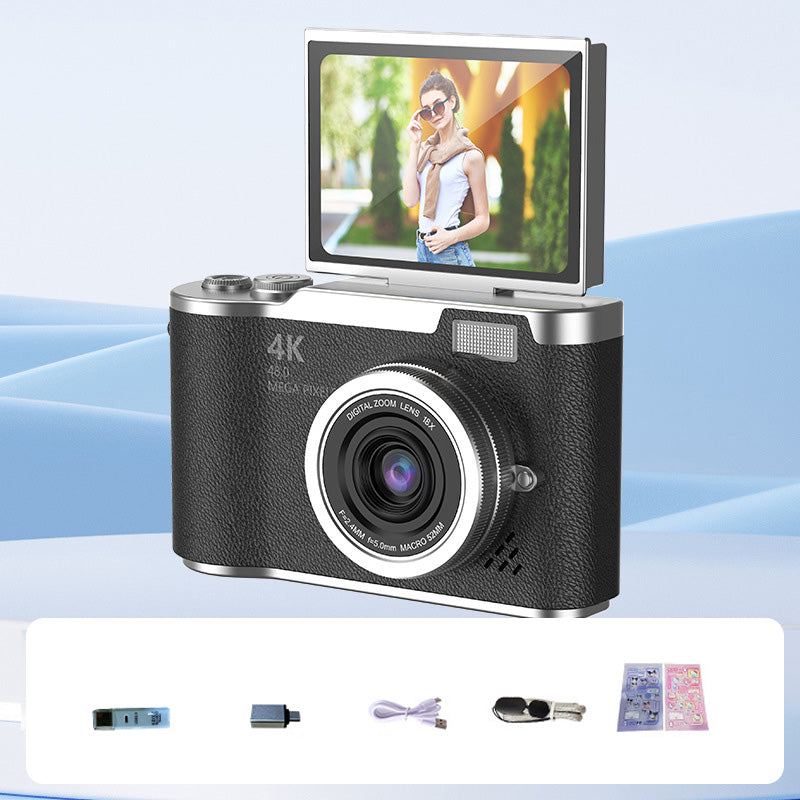 🌈4K HD Flip-Screen Digitalkamera📸