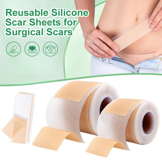 ⏳Begrenzte Zeit 50% Rabatt💥Reusable Silicone Scar Sheets for Surgical Scars